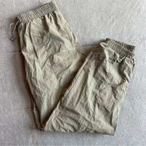 Wilo the‎ Label Parachute Jogger Pants Sage Size Medium